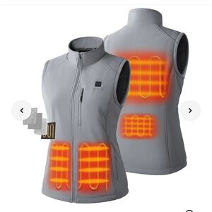 Ororo Women's Gray Heated Vest